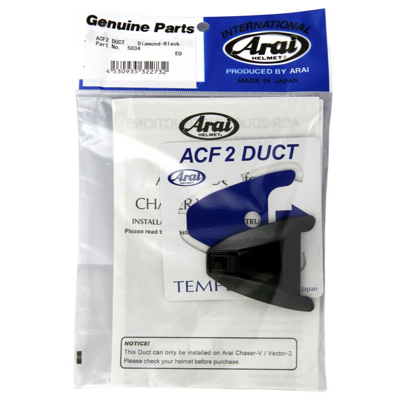 Ventilation Avant Arai Pour Casque Chaser-V / Chaser-V Pro - Conductor Front-2 Teinté - Pièce Détachée Officielle