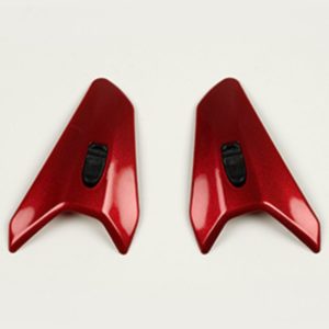 Ventilación frontal ARAI TDF 3, STREAK Rojo (Modelos: QUANTUM/ST/PRO/X-TEND/X-TEND RAM)