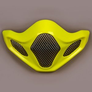 Ventilación mentonera ARAI (Casco MX-V), COMBAT Amarillo
