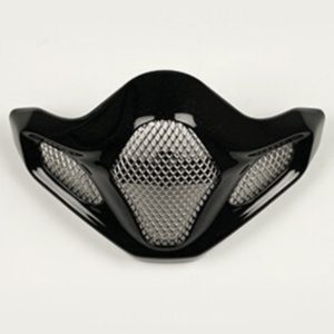 Ventilación mentonera ARAI (Casco MX-V), METALLIC Negro