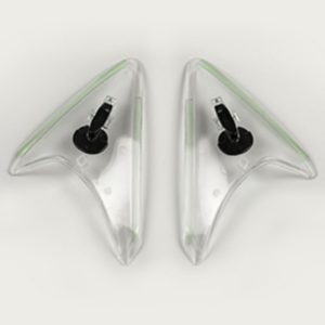 Ventilación trasera ARAI (TDR), Transparente (Modelos: SZ-F)