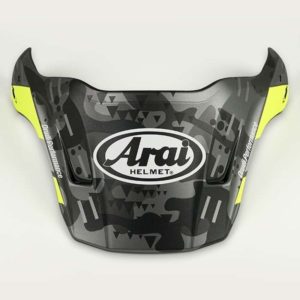 Visera ARAI (TOUR-X4), COVER Amarillo