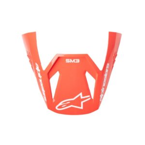 VISERA  S-M3 RADIUM ECE-06 BLACK RED FLUO WHITE GLOSSY