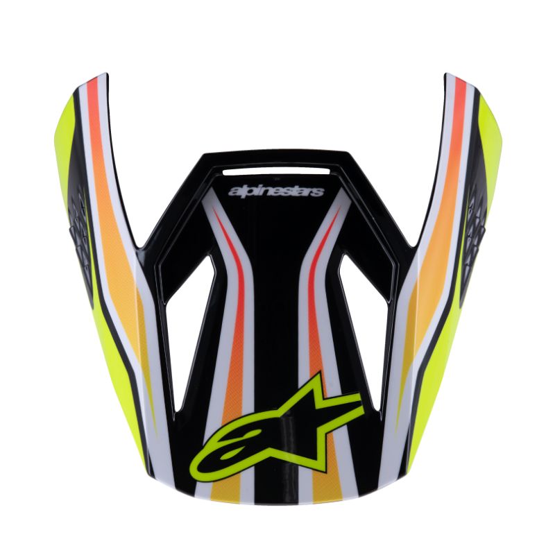VISERA S-M3 YOUTH WURX ECE-06 BLACK YELLOW FL BLUE RED GL