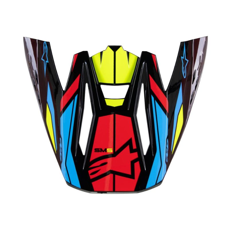 VISERA S-M5 22.06 ACTION 2 BLACK YELLOW FLUO BRIGHT RED G