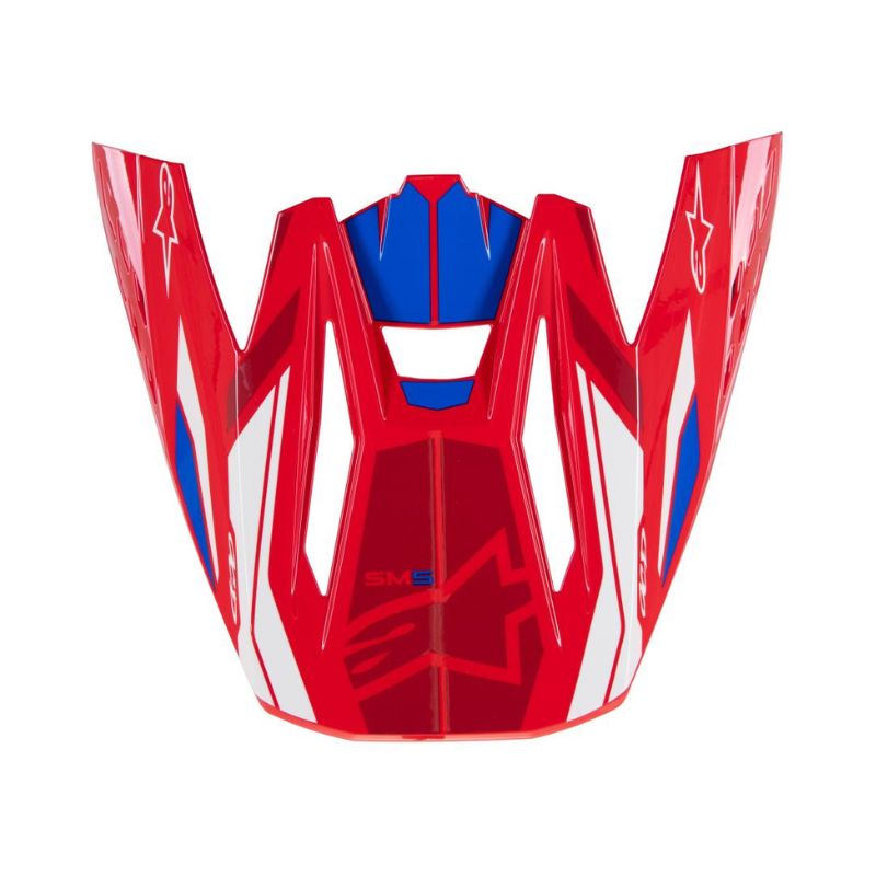 VISERA S-M5 22.06 ACTION 2 BRIGHT RED BLUE GLOSSY