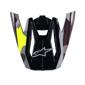 VISERA S-M5 22.06 ROVER 2 BLACK SILVER GLOSSY