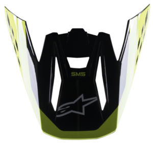 VISERA S-M5 BEAM BLACK YELLOW FLUO GLOSSY