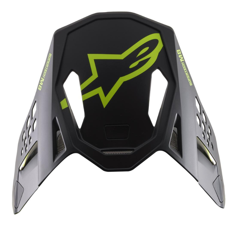 VISERA S-M8 ECHO BLACK YELLOW FLUO MATT