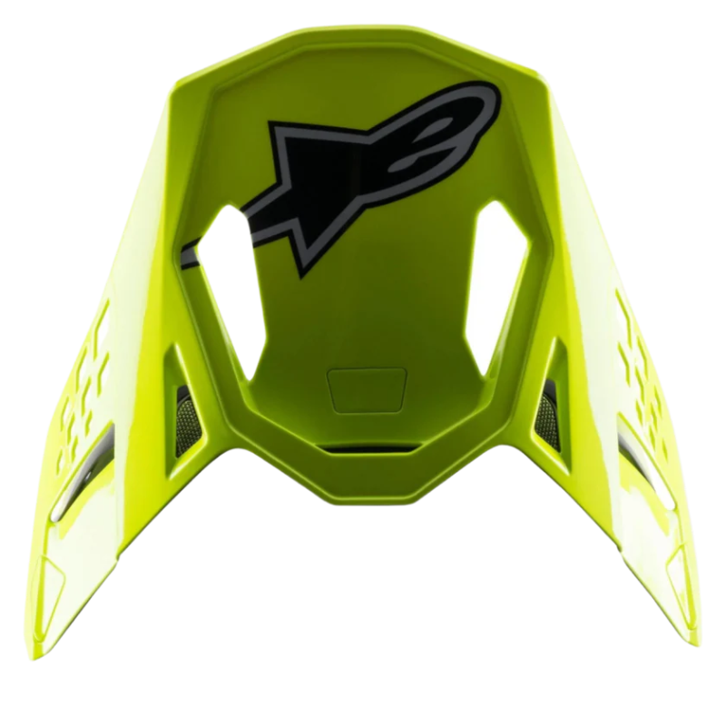 VISERA S-M8 FACTORY BLACK YELLOW FLUO BLUE GLOSSY